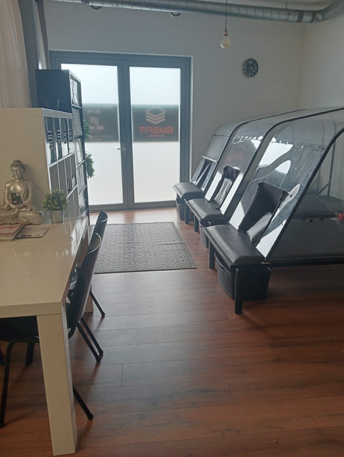 TFM-warmtecabines in de studio van BMBFIT in Beauty Flexsalon Eindhoven